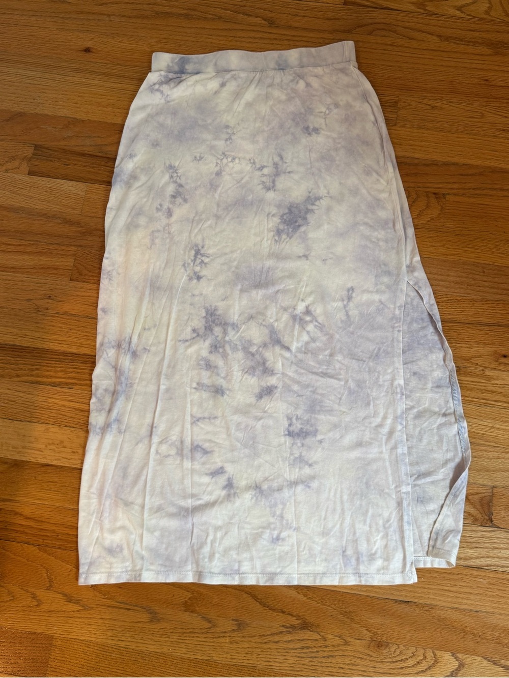 Z Supply Lavender Tie-Dye Casual Top